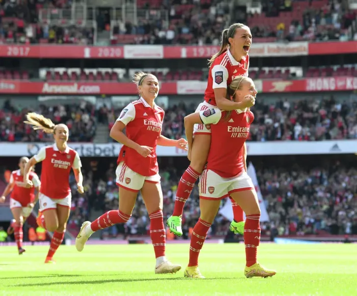 Framed Print : Arsenal Women's Triumph: Beth Mead Nets First Goal vs. Tottenham Hotspur in 2022-23 FA WSL Framed Print : Arsenal Women's Triumph: Beth Mead Nets First Goal vs. Tottenham Hotspur in 2022-23 FA WSL
