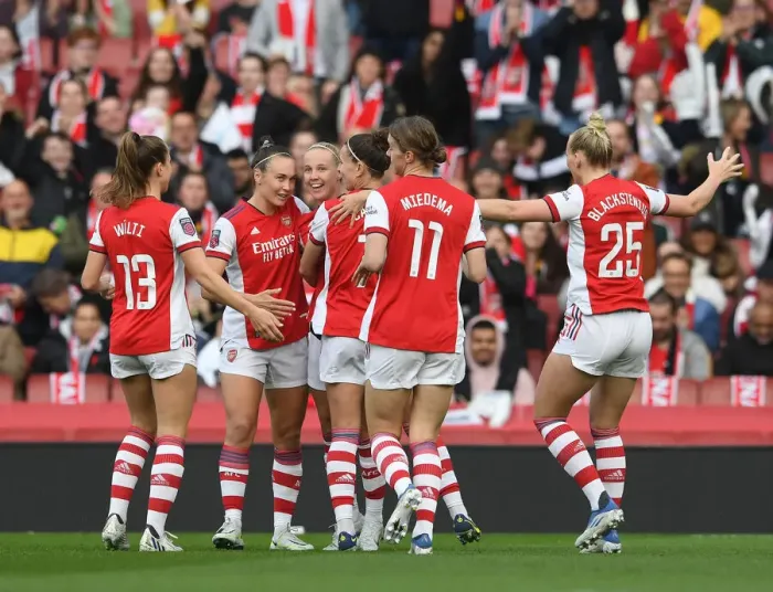 Framed Print : Arsenal Women's Triumph: Beth Mead Scores First Goal Against Tottenham in FA WSL Showdown Framed Print : Arsenal Women's Triumph: Beth Mead Scores First Goal Against Tottenham in FA WSL Showdown