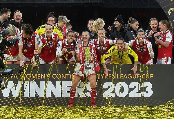 Arsenal Women's Triumph: Katie McCabe and Team Lift the Conti Cup