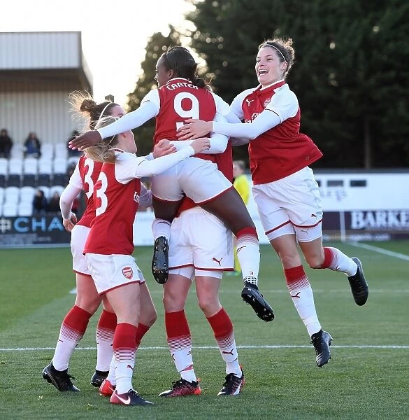 Arsenal Women's Triumph: Quinn, Carter, and Janssen's Unforgettable Goal Celebration