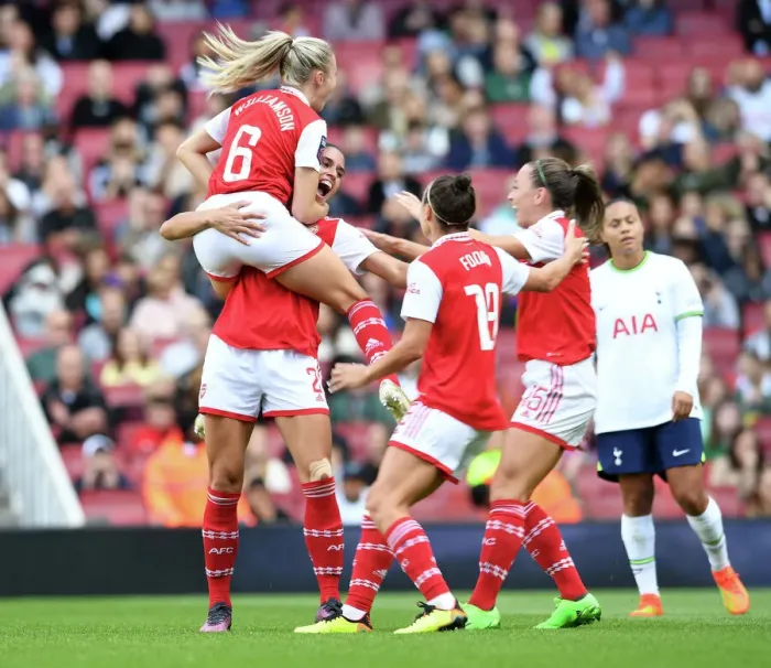 Framed Print : Arsenal Women's Triumph: Rafaelle Souza's Hat-Trick Secures 3-0 Victory Over Tottenham Hotspur Framed Print : Arsenal Women's Triumph: Rafaelle Souza's Hat-Trick Secures 3-0 Victory Over Tottenham Hotspur
