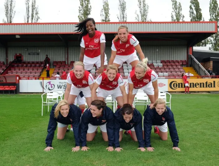 Framed Print : Arsenal Women's UEFA Champions League Triumph: A Historic 6-0 Victory over Bobruichanka (2011-12) Framed Print : Arsenal Women's UEFA Champions League Triumph: A Historic 6-0 Victory over Bobruichanka (2011-12)