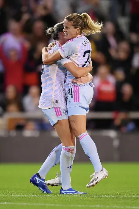 Framed Print : Arsenal Women's Victory: Cloe Lacasse Scores Brace in Barclays Super League Win Against Manchester United Framed Print : Arsenal Women's Victory: Cloe Lacasse Scores Brace in Barclays Super League Win Against Manchester United