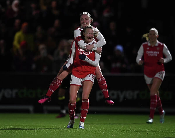 Arsenal Women's Victory: Frida Maanum Scores the Second Goal Against Aston Villa in FA WSL Cup