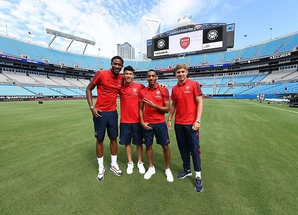 Arsenal Young Stars: Pre-Season Training in Charlotte (Arsenal v Fiorentina, 2019)