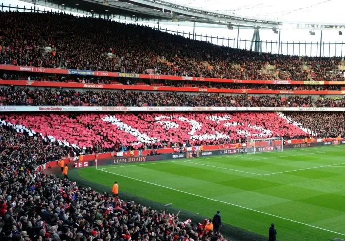 Framed Print : Arsenal's 125th Anniversary Celebration: Arsenal vs. Everton, Premier League, 2011