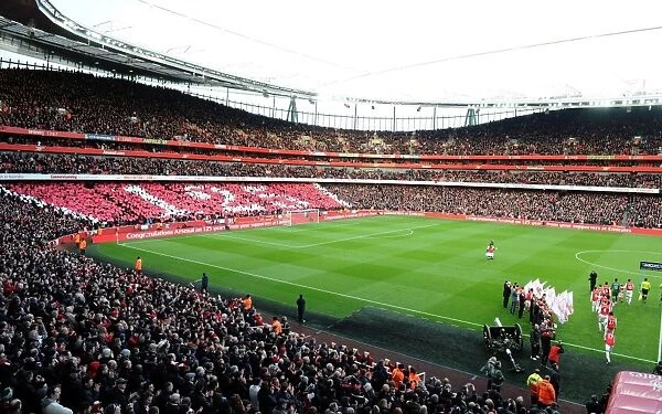 Arsenal's 125th Anniversary: A Sea of Red and White - Arsenal vs. Everton, Premier League, 2011