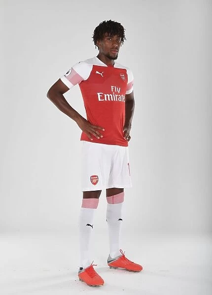 Arsenal's 2018 / 19 First Team: Alex Iwobi at Photo Call