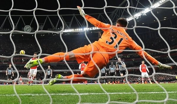 Arsenal's 4-0 Thrashing of Newcastle: Santi Cazorla's Double Glory (December 13, 2014)