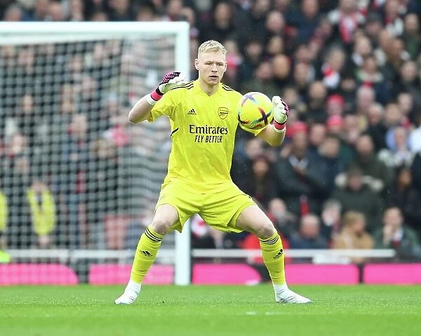 Arsenal's Aaron Ramsdale in Action: Premier League 2022-23 - Arsenal vs. AFC Bournemouth