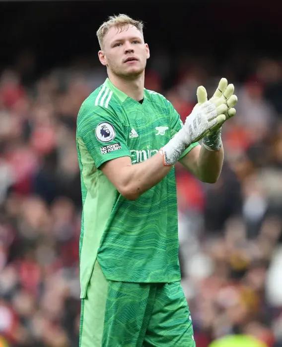 Framed Print : Arsenal's Aaron Ramsdale Celebrates Euphoric Victory over Manchester City with Adoring Fans Framed Print : Arsenal's Aaron Ramsdale Celebrates Euphoric Victory over Manchester City with Adoring Fans