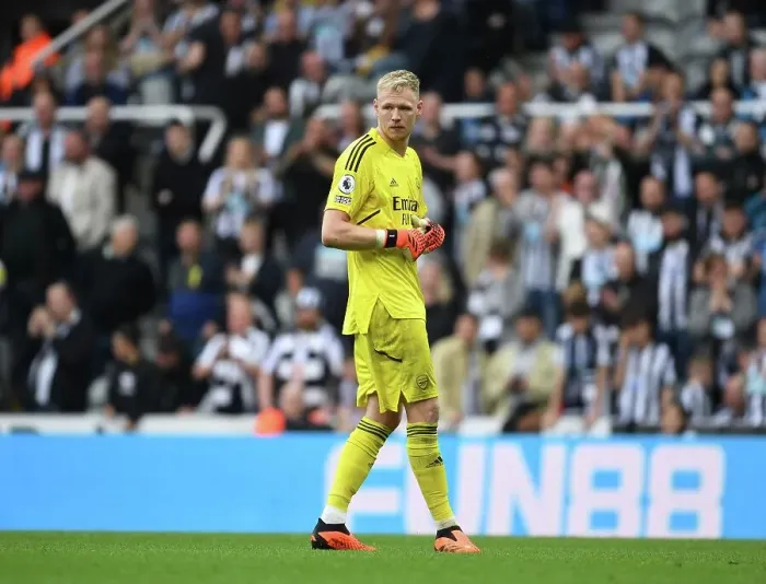 Framed Print : Arsenal's Aaron Ramsdale Faces Newcastle United in Premier League Showdown (2022-23) Framed Print : Arsenal's Aaron Ramsdale Faces Newcastle United in Premier League Showdown (2022-23)