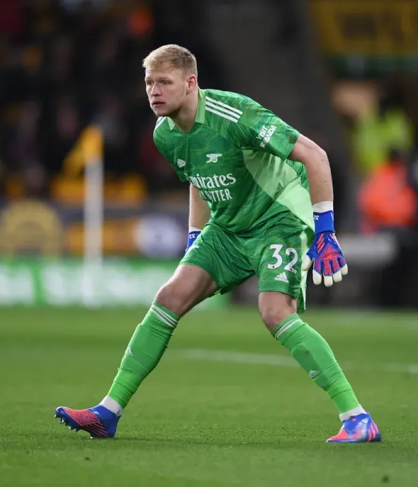 Framed Print : Arsenal's Aaron Ramsdale Faces Off in Intense Premier League Clash Against Wolverhampton Wanderers Framed Print : Arsenal's Aaron Ramsdale Faces Off in Intense Premier League Clash Against Wolverhampton Wanderers