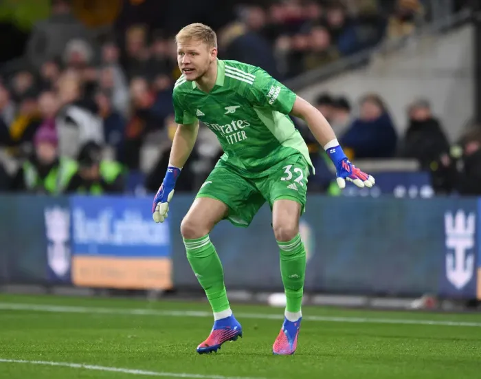 Framed Print : Arsenal's Aaron Ramsdale Faces Off in Intense Premier League Showdown against Wolverhampton Wanderers Framed Print : Arsenal's Aaron Ramsdale Faces Off in Intense Premier League Showdown against Wolverhampton Wanderers