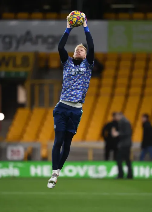 Framed Print : Arsenal's Aaron Ramsdale Faces Off in Premier League Battle Against Wolverhampton Wanderers Framed Print : Arsenal's Aaron Ramsdale Faces Off in Premier League Battle Against Wolverhampton Wanderers
