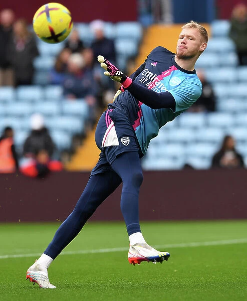 Arsenal's Aaron Ramsdale Gears Up for Aston Villa Clash in Premier League (2022-23)