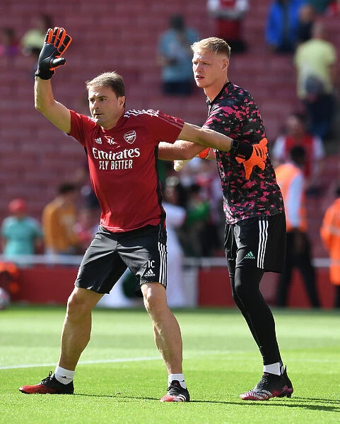 Arsenal's Aaron Ramsdale and Inaki Cana: Pre-Match Preparation vs Norwich City (2021-22)