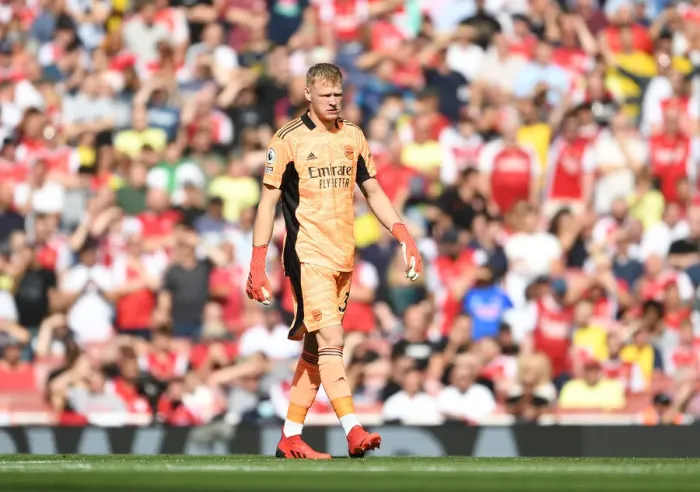 Framed Print : Arsenal's Aaron Ramsdale Makes Premier League Debut Against Norwich City (2021-22) Framed Print : Arsenal's Aaron Ramsdale Makes Premier League Debut Against Norwich City (2021-22)
