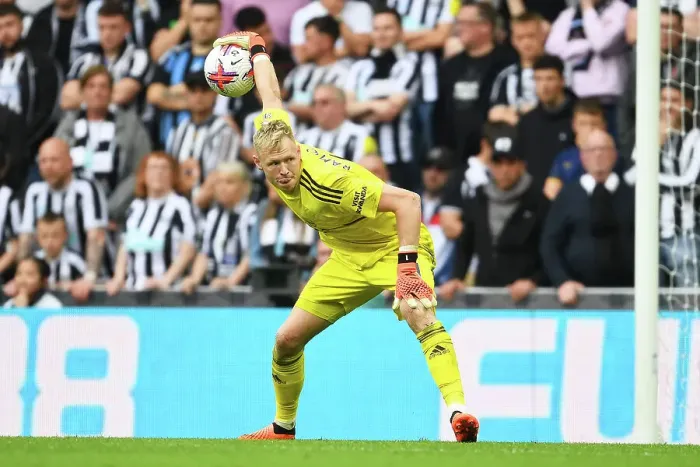 Framed Print : Arsenal's Aaron Ramsdale at Newcastle United: Premier League Clash, May 2023