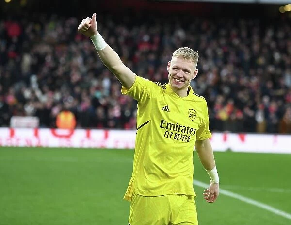 Arsenal's Aaron Ramsdale: Post-Match at Emirates Stadium Against AFC Bournemouth (2022-23)