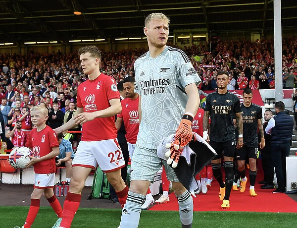 Arsenal's Aaron Ramsdale Prepares for Nottingham Forest Clash in Premier League (May 2023)