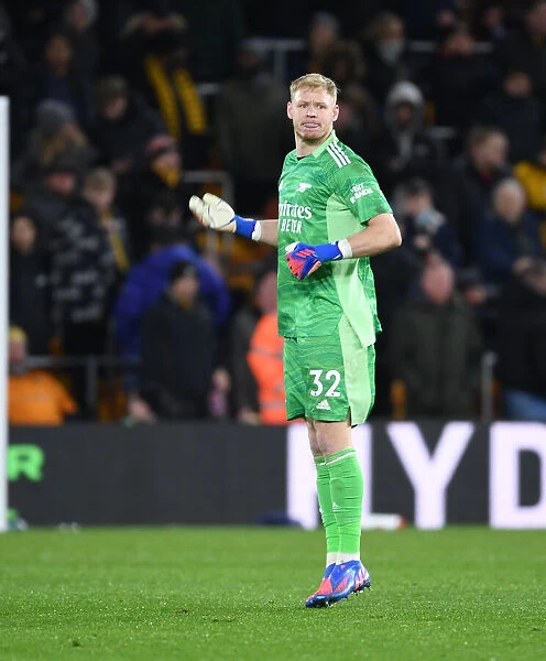 Arsenal's Aaron Ramsdale Stands Firm Against Wolverhampton Wanderers in Premier League Clash