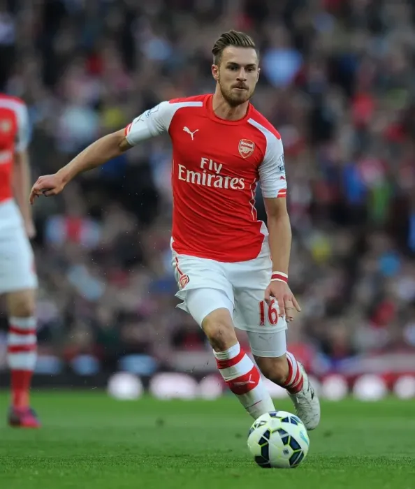 Framed Print : Arsenal's Aaron Ramsey in Action: Arsenal vs. Sunderland (2014-15 Premier League) Framed Print : Arsenal's Aaron Ramsey in Action: Arsenal vs. Sunderland (2014-15 Premier League)