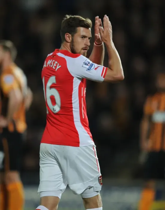 Framed Print : Arsenal's Aaron Ramsey in Action: Hull City vs Arsenal (Premier League 2014 / 15) Framed Print : Arsenal's Aaron Ramsey in Action: Hull City vs Arsenal (Premier League 2014 / 15)
