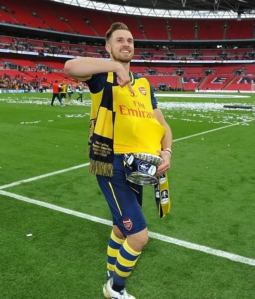 Arsenal's Aaron Ramsey: Emotional FA Cup Victory Celebration