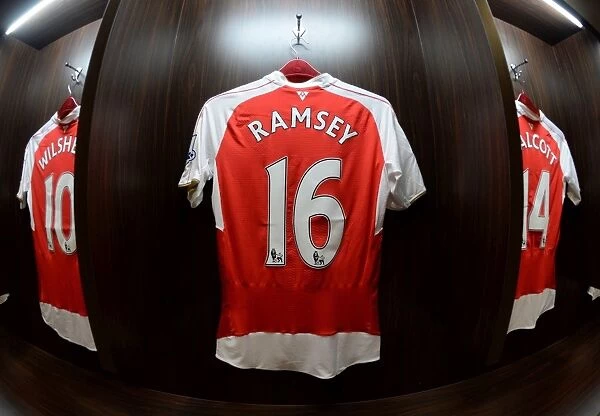 Arsenal's Aaron Ramsey: Gearing Up for Battle against Everton at the 2015 Barclays Asia Trophy