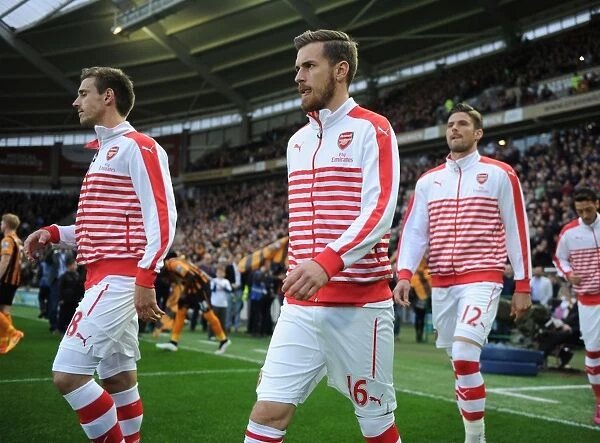 Arsenal's Aaron Ramsey Gears Up for Hull City Showdown in Premier League (May 2015)