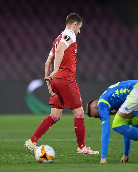 Arsenal's Aaron Ramsey Injured in Europa League Quarterfinal against Napoli