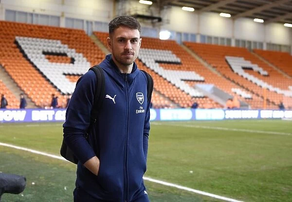 Arsenal's Aaron Ramsey Prepares for FA Cup Clash against Blackpool