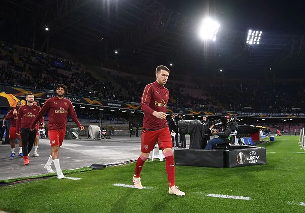 Arsenal's Aaron Ramsey Prepares for Napoli Showdown in Europa League Quarterfinals