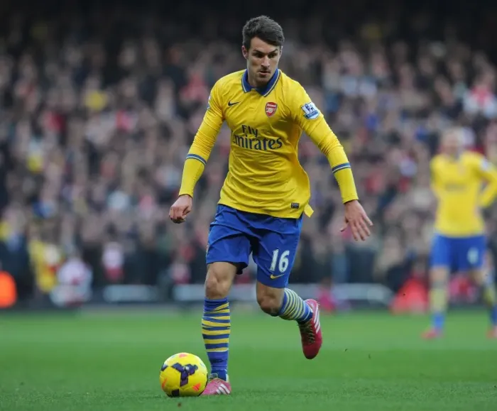 Framed Print : Arsenal's Aaron Ramsey Scores Three in Dominant 3-1 Win Over West Ham at Upton Park (BPL, 2013) Framed Print : Arsenal's Aaron Ramsey Scores Three in Dominant 3-1 Win Over West Ham at Upton Park (BPL, 2013)
