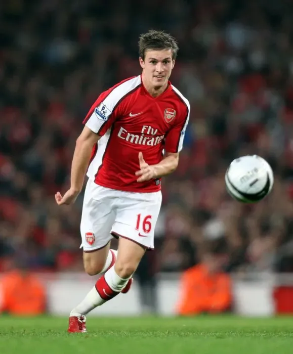 Framed Print : Arsenal's Aaron Ramsey Scores Game-Winning Goal Against Liverpool in Carling Cup 4th Round Framed Print : Arsenal's Aaron Ramsey Scores Game-Winning Goal Against Liverpool in Carling Cup 4th Round