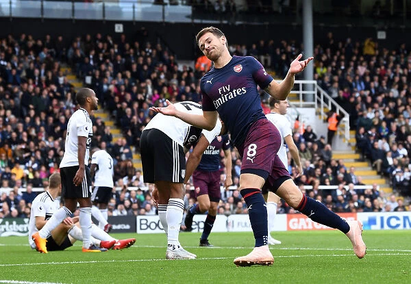 Arsenal's Aaron Ramsey Scores Hat-Trick: Crushing Fulham in Premier League Showdown