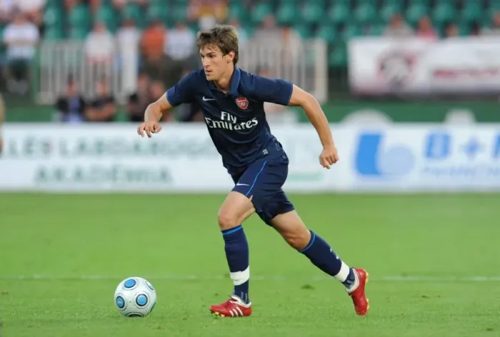 Framed Print : Arsenal's Aaron Ramsey Shines in 5-0 Pre-Season Thrashing of Szombathelyi (2009) Framed Print : Arsenal's Aaron Ramsey Shines in 5-0 Pre-Season Thrashing of Szombathelyi (2009)