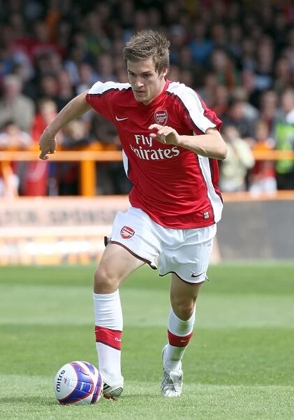 Arsenal's Aaron Ramsey Shines in Pre-Season Debut: Barnet 1-2 Arsenal (2008)