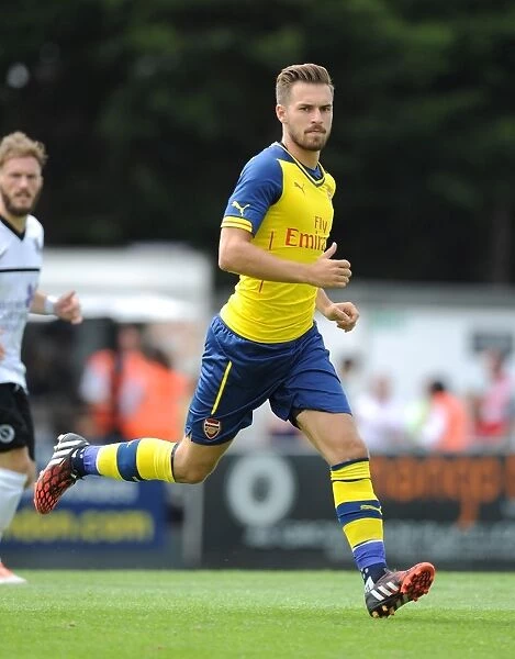 Arsenal's Aaron Ramsey: Sizzling Performance in Pre-Season Victory over Boreham Wood