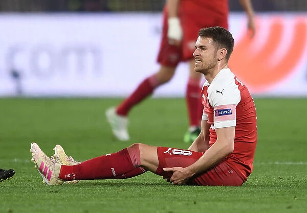 Arsenal's Aaron Ramsey Suffers Injury in Europa League Quarterfinal vs Napoli