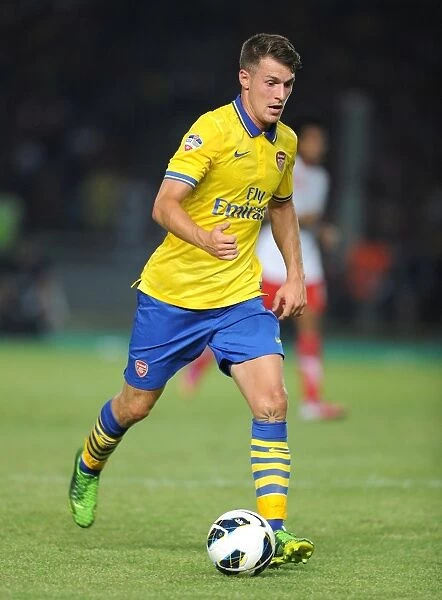 Arsenal's Aaron Ramsey Takes on Indonesia All-Stars in 2013 Showdown