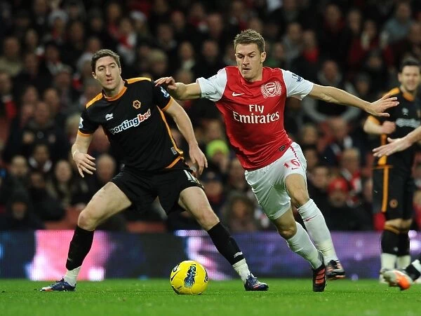 Arsenal's Aaron Ramsey vs. Wolves Stephen Ward: A Football Rivalry Erupts on the Pitch