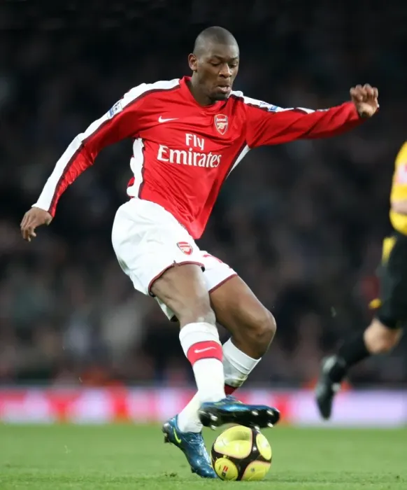 Framed Print : Arsenal's Abou Diaby Shines: 3-1 FA Cup Victory Over Plymouth Argyle (09 / 03 / 09)