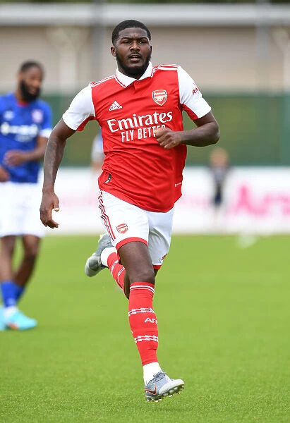 Arsenal's Ainsley Maitland-Niles in Action at Arsenal's Pre-Season Training (vs Ipswich Town, 2022)