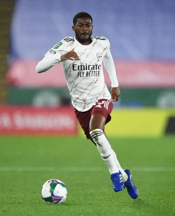 Framed Print : Arsenal's Ainsley Maitland-Niles in Action: Carabao Cup Showdown vs. Leicester City Framed Print : Arsenal's Ainsley Maitland-Niles in Action: Carabao Cup Showdown vs. Leicester City