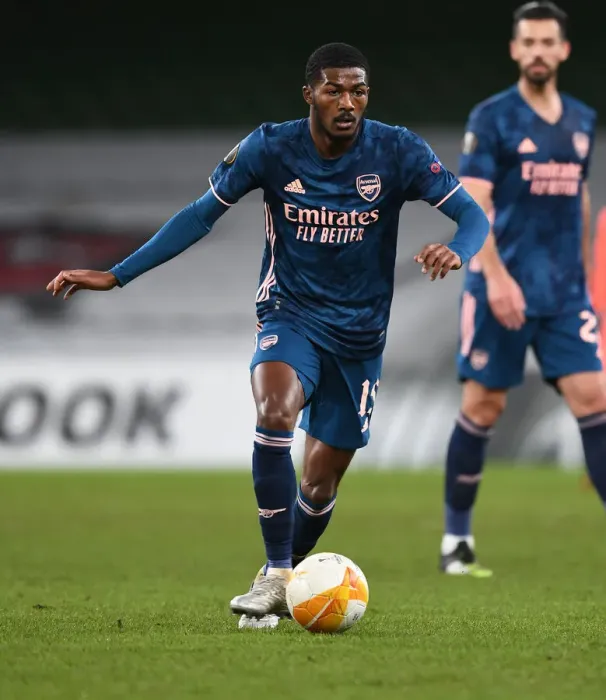 Framed Print : Arsenal's Ainsley Maitland-Niles in Action during UEFA Europa League Match against Dundalk Framed Print : Arsenal's Ainsley Maitland-Niles in Action during UEFA Europa League Match against Dundalk