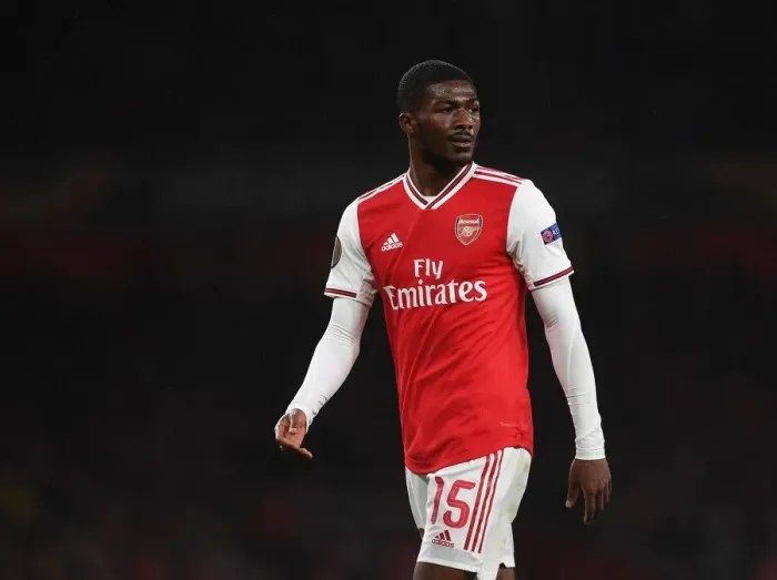 Framed Print : Arsenal's Ainsley Maitland-Niles in Action during UEFA Europa League Match against Standard Liege Framed Print : Arsenal's Ainsley Maitland-Niles in Action during UEFA Europa League Match against Standard Liege
