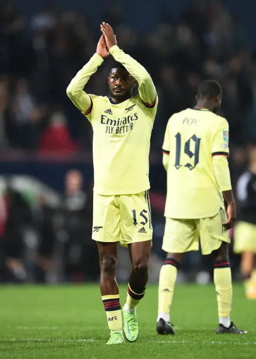 Framed Print : Arsenal's Ainsley Maitland-Niles Celebrates Carabao Cup Victory over West Bromwich Albion Framed Print : Arsenal's Ainsley Maitland-Niles Celebrates Carabao Cup Victory over West Bromwich Albion