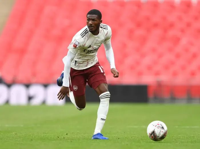 Framed Print : Arsenal's Ainsley Maitland-Niles in FA Community Shield Clash Against Liverpool Framed Print : Arsenal's Ainsley Maitland-Niles in FA Community Shield Clash Against Liverpool